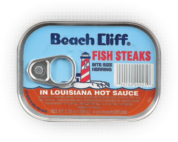 Beach Cliff® Fish Steaks In Louisiana Hot Sauce