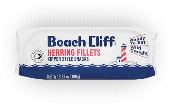 Beach Cliff® Herring Fillets Kipper Style Snacks