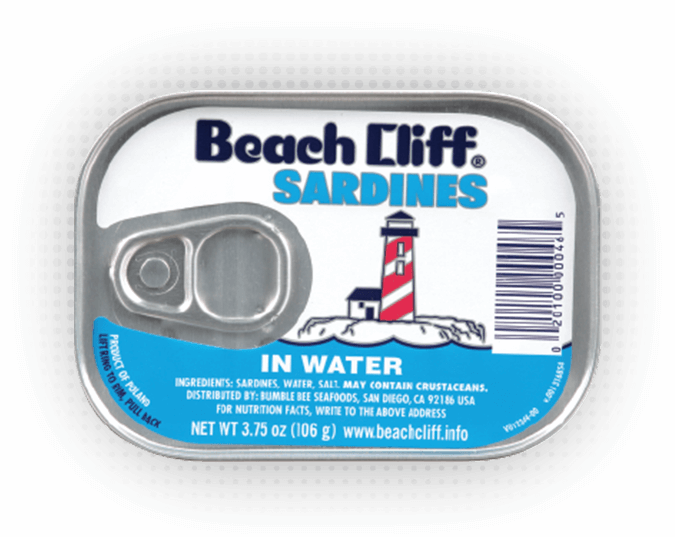 Beach Cliff® Sardines In Water